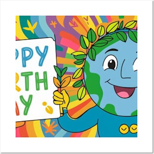 Funny Happy Earth Day Posters and Art